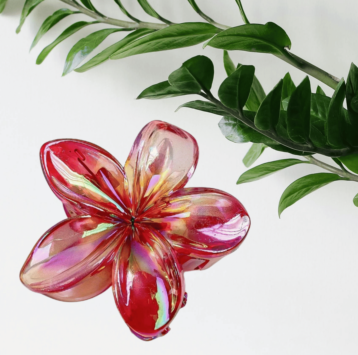 Pinces à cheveux brillantes - Fleur de Tahiti