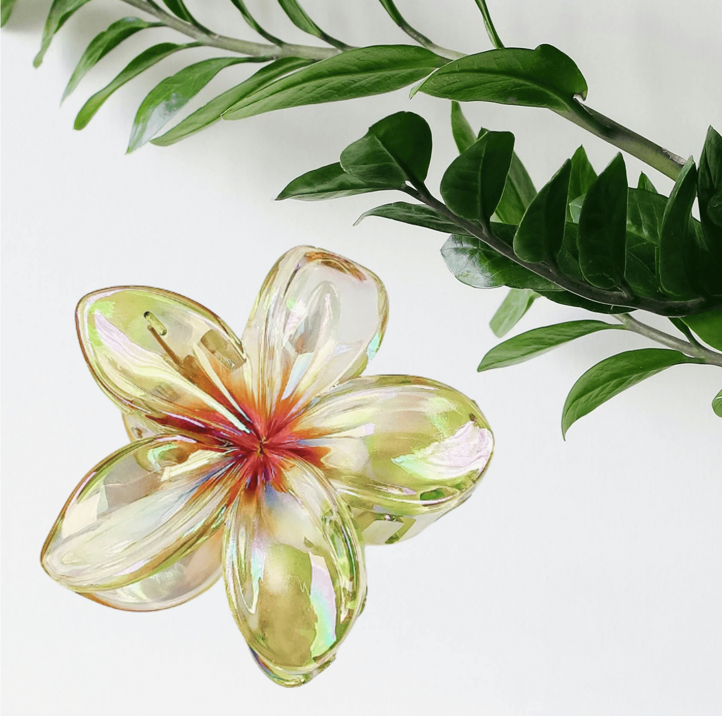 Pinces à cheveux brillantes - Fleur de Tahiti